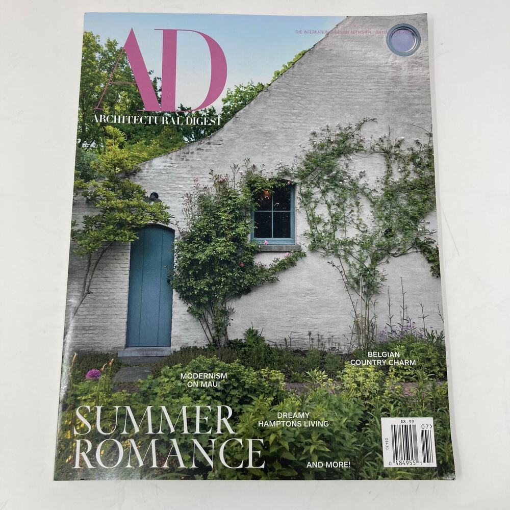 Architectural Digest Magazine July/August 2025 Summer Romance Country Charm